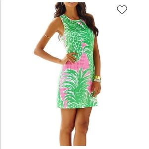 Lilly Pulitzer Perla laser-cut shift